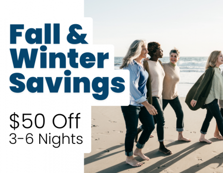 Fall Winter Nightly Special 50 OFF