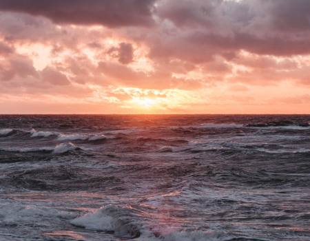 Sunset at the beach