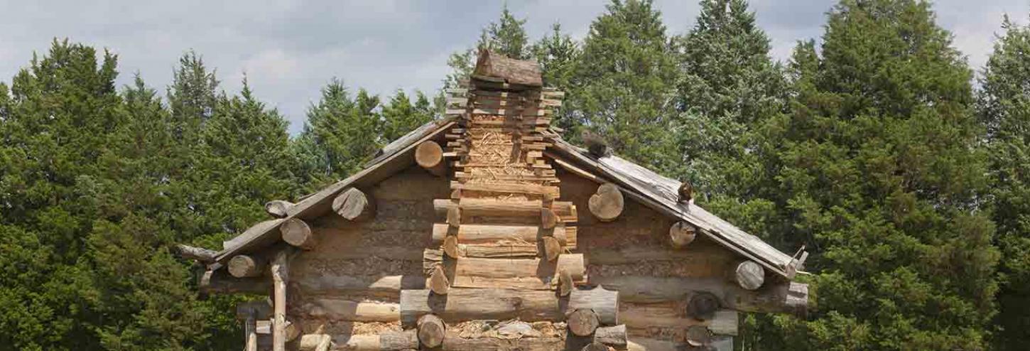 Historical Fort Dobbs in North Carolina