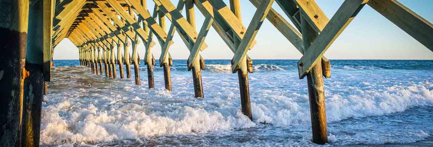 Ocean Crest Pier in North Carolina