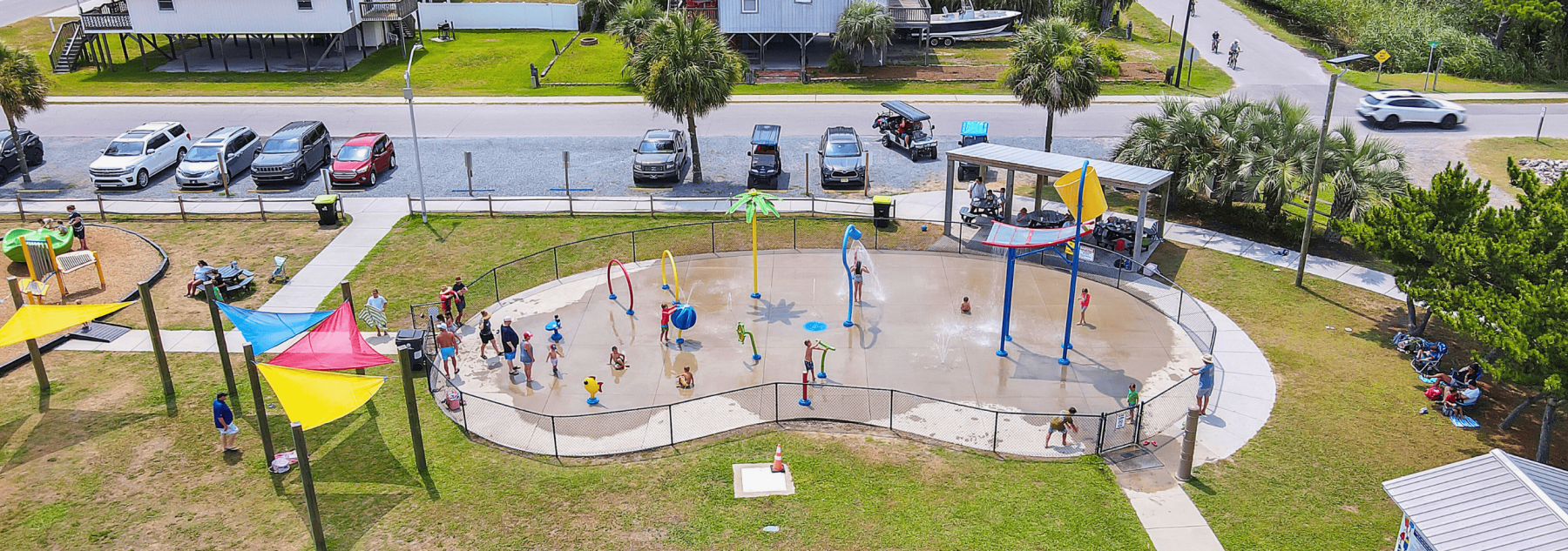 Middleton Park Splash Pad Oak Island NC