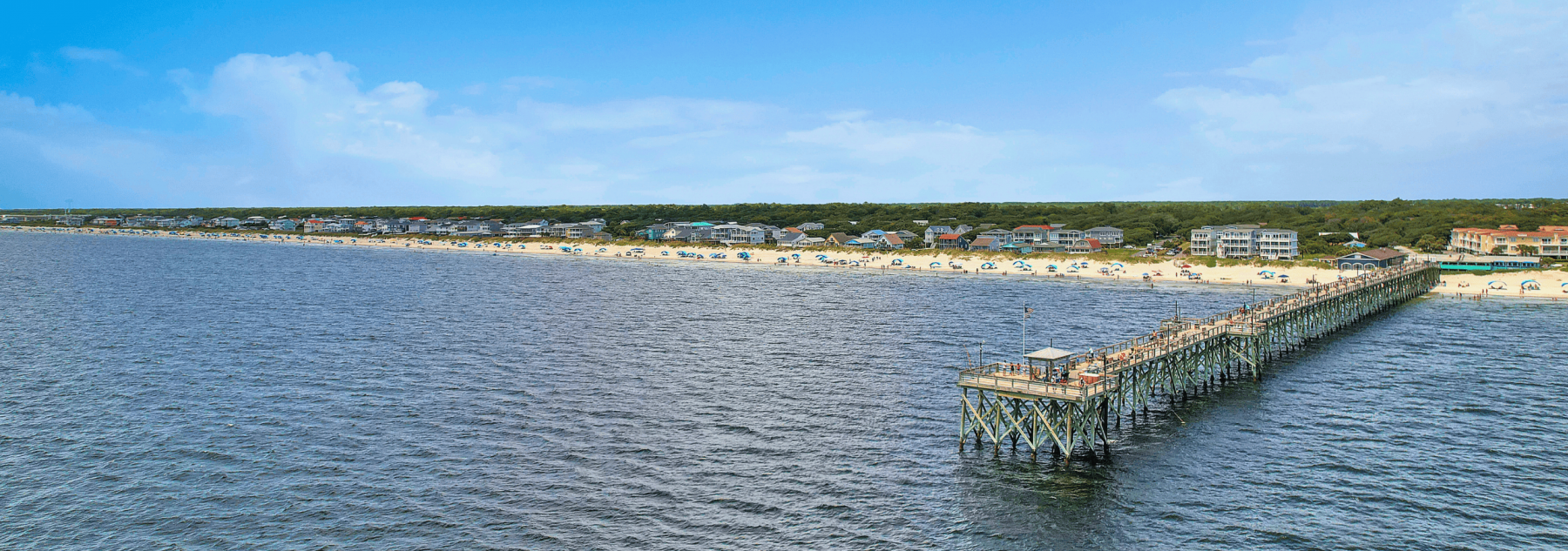 Oceanfront Oak Island NC Pier