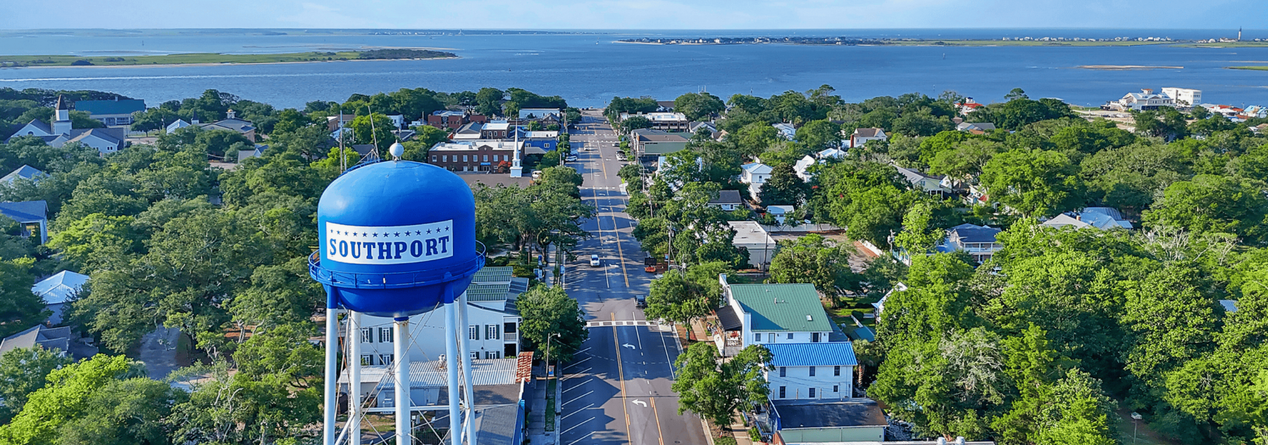 Southport NC Waterfront View