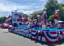 Annual NC 4th of July Festival Margaret Rudd Float