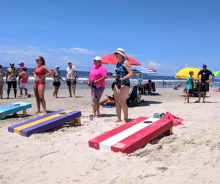 Oak Island Beach Day