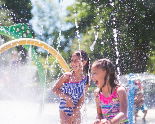 Oak Island Splash Pad at Middleton Park