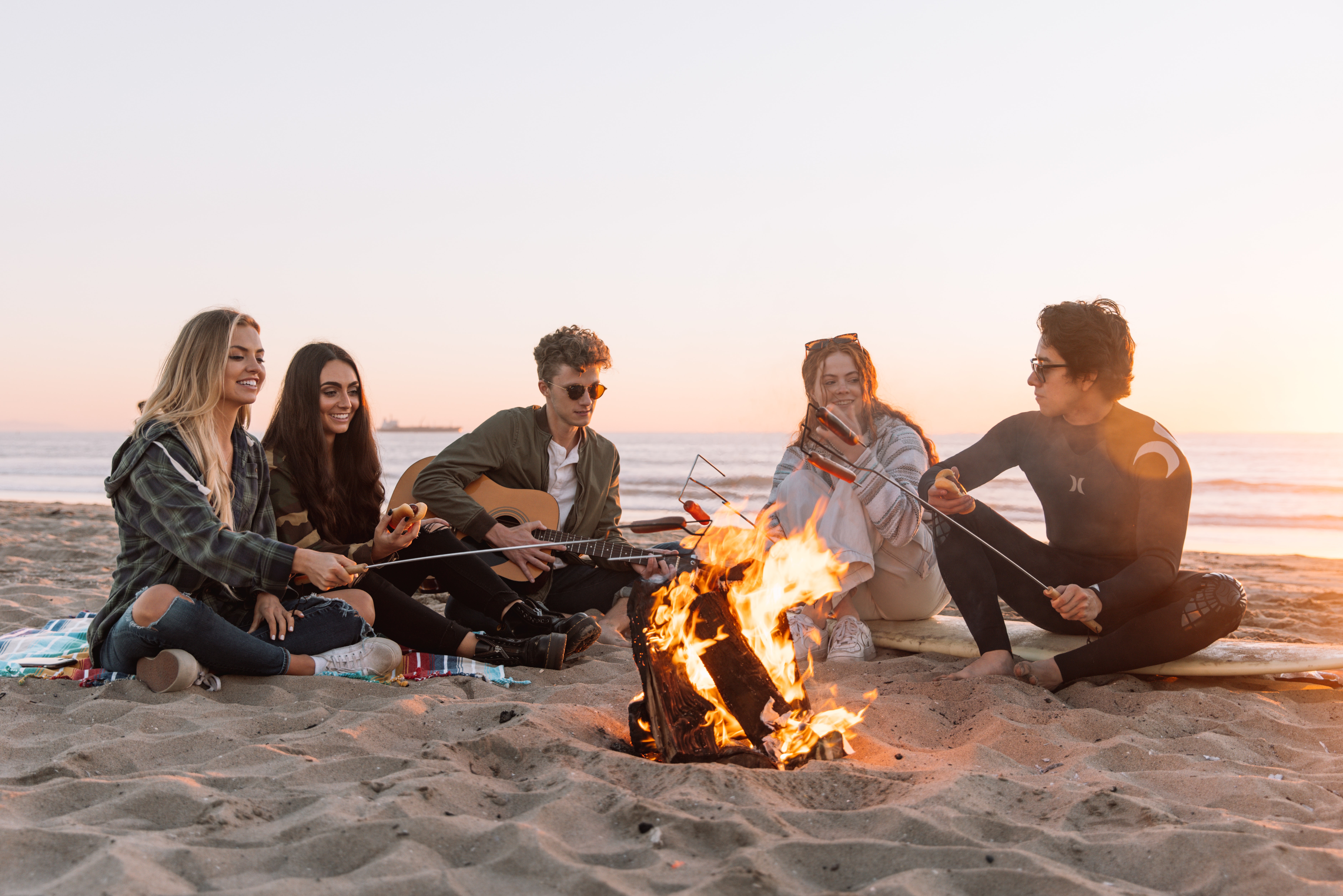 Beach Bonfire Safety