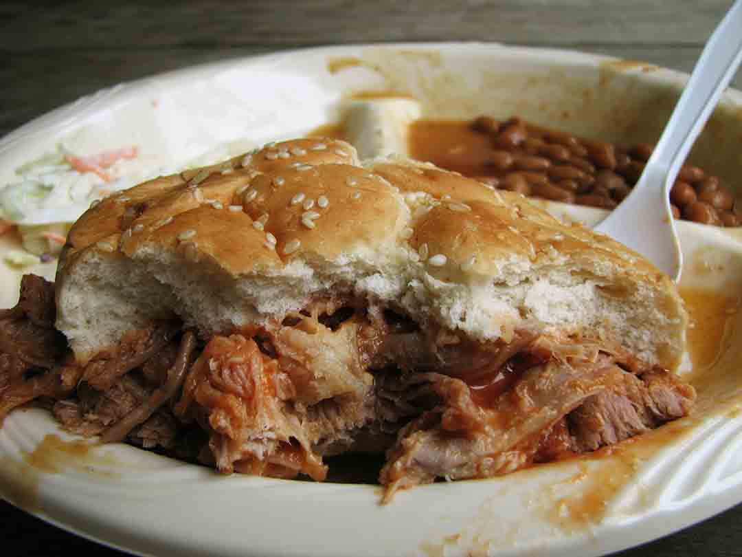 BBQ Pork Sandwich Platter