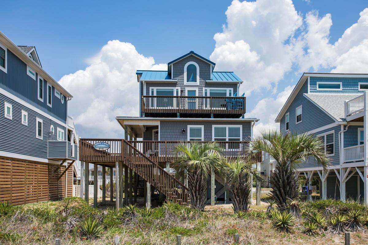 winter rentals in oak island nc, foreshore vacation rental rudd