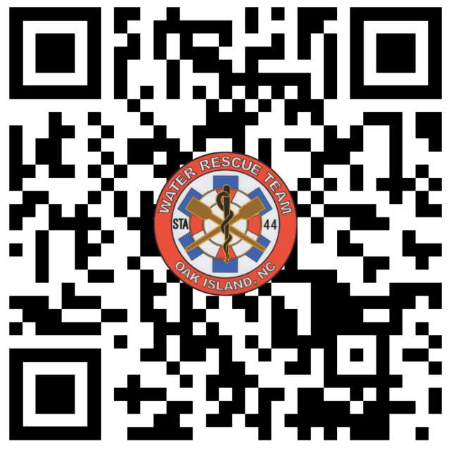 Oak Island Water Rescue Rip Current QR Code Oak Island Water Rescue Rip Current QR Code