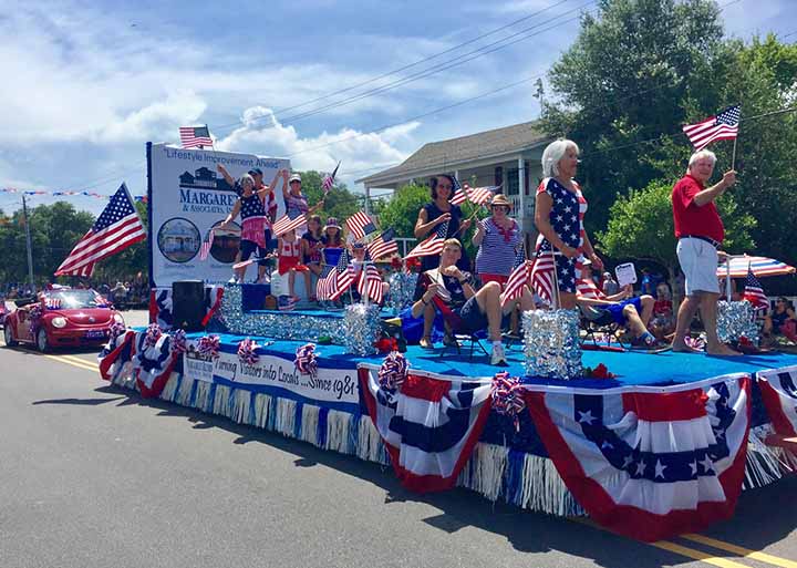 The 4th of July Parade in Southport, NC