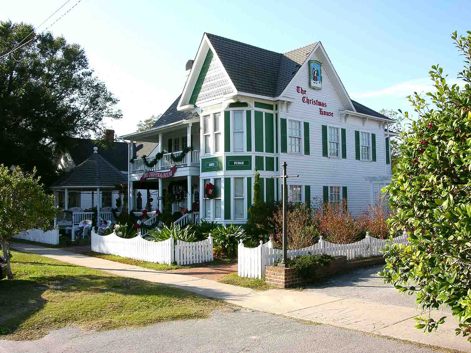 The Christmas House in Southport, NC