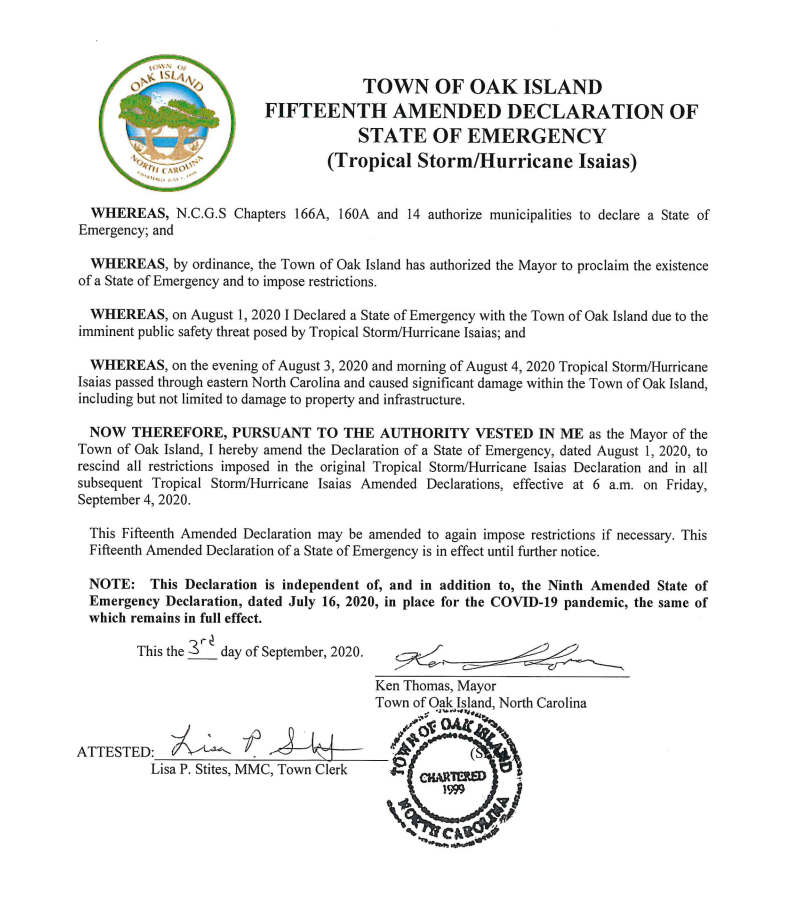 Town Issues 15th Amendment Short Term Rentals To Resume September 4 Rudd S Oak Island Guide