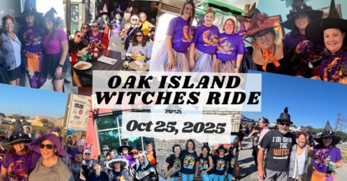 Oak Island Witches Ride 2025 Oak Island Witches Ride 2025